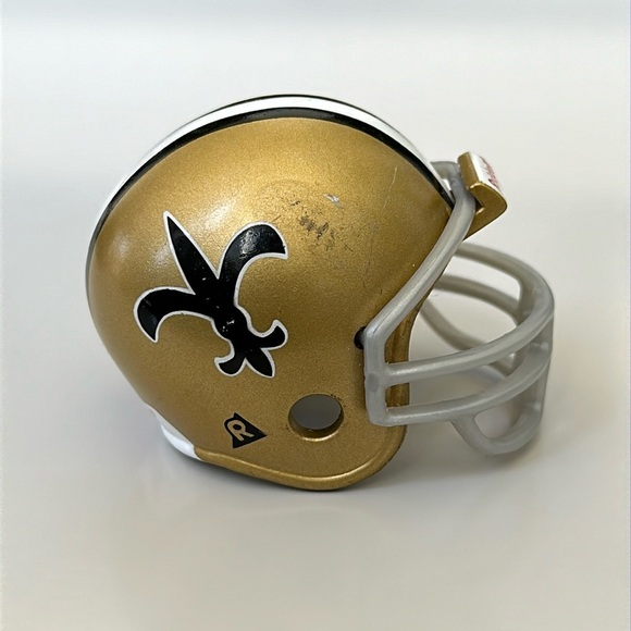 New Orleans Saints NFL Vintage Pocket Pro Mini Riddell Football Helmet - Picture 1 of 6